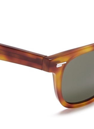 Detail View - Click To Enlarge - OLIVER PEOPLES - 'Masek' matte tortoiseshell acetate sunglasses