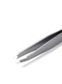 Detail View - Click To Enlarge - RUBIS - Classic Tweezers – Sandblasted Silver