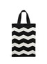 Main View - Click To Enlarge - HANSEL FROM BASEL - Zigzag knit shopper bag