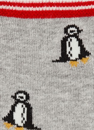 Detail View - Click To Enlarge - HANSEL FROM BASEL - 'Penguin' crew socks