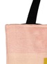 Detail View - Click To Enlarge - HANSEL FROM BASEL - 'CB' colourblock acrylic knit shoulder bag