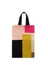Main View - Click To Enlarge - HANSEL FROM BASEL - 'CB' colourblock acrylic knit shoulder bag