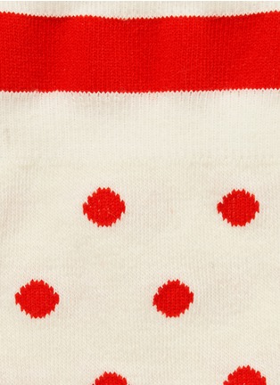 Detail View - Click To Enlarge - HANSEL FROM BASEL - 'Candy Dot' crew socks