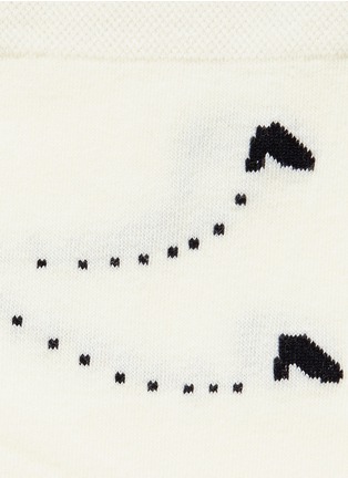 Detail View - Click To Enlarge - HANSEL FROM BASEL - 'Pitter Patter' crew socks
