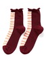 Main View - Click To Enlarge - HANSEL FROM BASEL - 'Ladder' anklet socks