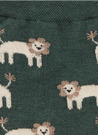 Detail View - Click To Enlarge - HANSEL FROM BASEL - Lion crew socks