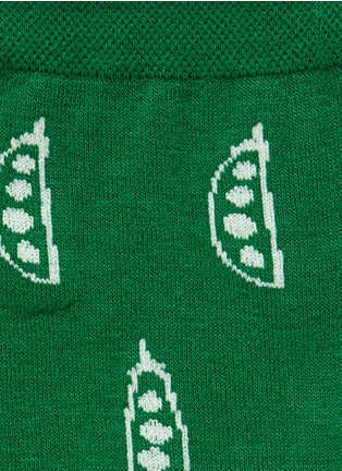 Detail View - Click To Enlarge - HANSEL FROM BASEL - Pea crew socks