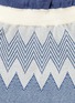 Detail View - Click To Enlarge - HANSEL FROM BASEL - Zigzag stripe nylon crew socks