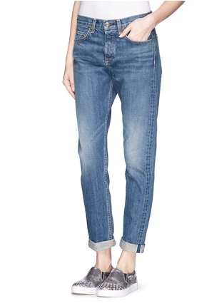 Front View - Click To Enlarge - RAG & BONE - 'Marilyn' high rise boyfriend jeans