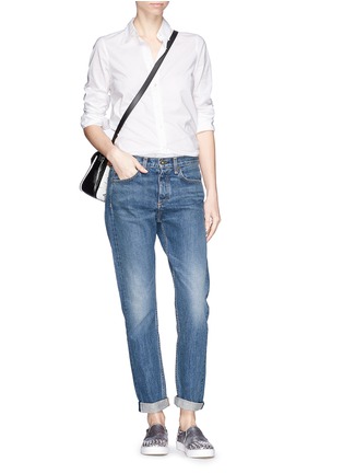 Figure View - Click To Enlarge - RAG & BONE - 'Marilyn' high rise boyfriend jeans