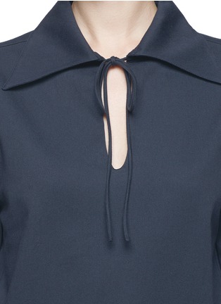 Detail View - Click To Enlarge - CHLOÉ - Cotton twill blouse