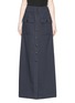 Main View - Click To Enlarge - CHLOÉ - Button cotton twill maxi skirt