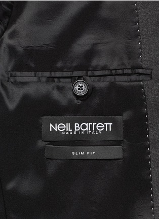  - NEIL BARRETT - Thunderbolt wool blend blazer