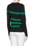 Back View - Click To Enlarge - CHLOÉ - Stripe virgin wool sweater