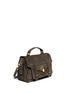 Front View - Click To Enlarge - PROENZA SCHOULER - 'PS1' medium suede satchel
