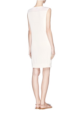 Back View - Click To Enlarge - THEORY - 'Kaubrey' white tank dress