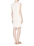 Back View - Click To Enlarge - THEORY - 'Kaubrey' white tank dress