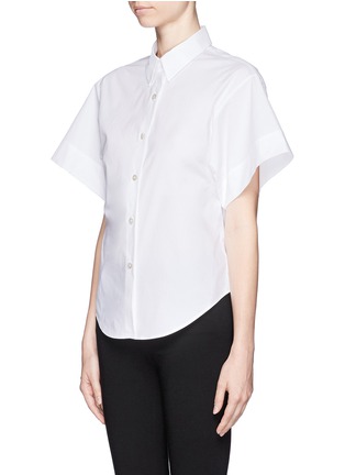 Front View - Click To Enlarge - THEORY - Cuffed poplin shirt