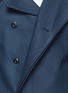 Detail View - Click To Enlarge - ATTACHMENT - Wide lapel wool-cashmere hood coat
