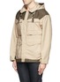 Front View - Click To Enlarge - WHITE MOUNTAINEERING - Polyester taffeta flight jacket