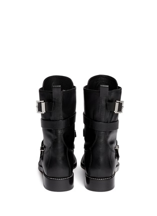 Back View - Click To Enlarge - ALEXANDER WANG - 'Louise' leather boots