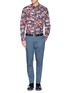 Figure View - Click To Enlarge - PAUL SMITH - Assorted print shirt