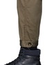 Detail View - Click To Enlarge - WHITE MOUNTAINEERING - Elasticated waist twill pants
