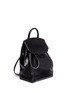 Detail View - Click To Enlarge - ALEXANDER WANG - Prisma leather backpack