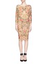 Main View - Click To Enlarge - ALEXANDER MCQUEEN - Flower print dress
