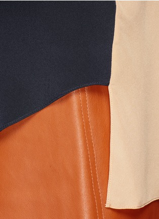 Detail View - Click To Enlarge - 3.1 PHILLIP LIM - Colour-blocked silk blouse