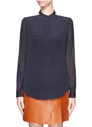 Main View - Click To Enlarge - 3.1 PHILLIP LIM - Colour-blocked silk blouse
