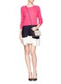 Figure View - Click To Enlarge - DIANE VON FURSTENBERG - Niseko cashmere sweater