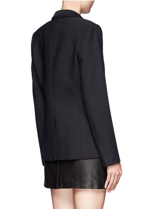 Back View - Click To Enlarge - THEORY - Donelly knit shawl collar blazer