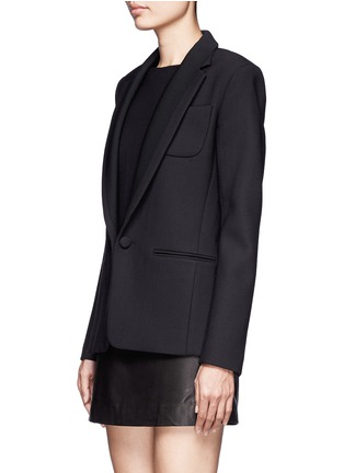 Front View - Click To Enlarge - THEORY - Donelly knit shawl collar blazer