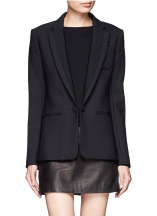 Main View - Click To Enlarge - THEORY - Donelly knit shawl collar blazer