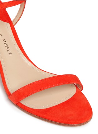 Detail View - Click To Enlarge - PAUL ANDREW - 'Gyda' suede sandals