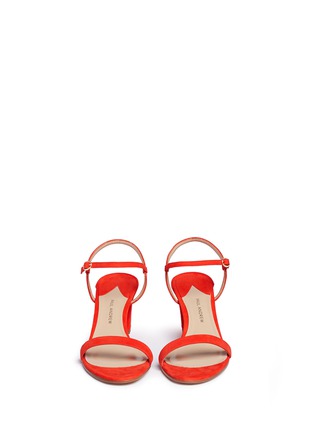 Front View - Click To Enlarge - PAUL ANDREW - 'Gyda' suede sandals