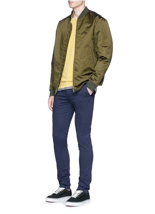Figure View - Click To Enlarge - TOPMAN - Skinny twill pants