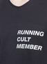 Detail View - Click To Enlarge - SATISFY - 'Cult' reflective print running tank top