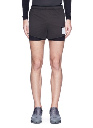 Main View - Click To Enlarge - SATISFY - 'Long Distance' running shorts