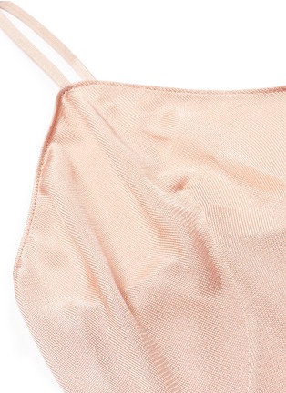 Detail View - Click To Enlarge - ALAÏA - 'Second Skin' knit slip dress