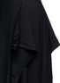 Detail View - Click To Enlarge - ACNE STUDIOS - 'Pamsan' drape front asymmetric silk skirt