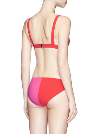 Back View - Click To Enlarge - ARAKS - 'Mica' darted bikini top