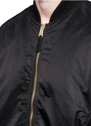 Detail View - Click To Enlarge - 73354 - Reversible MA-1 bomber jacket