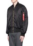 Front View - Click To Enlarge - 73354 - Reversible MA-1 bomber jacket