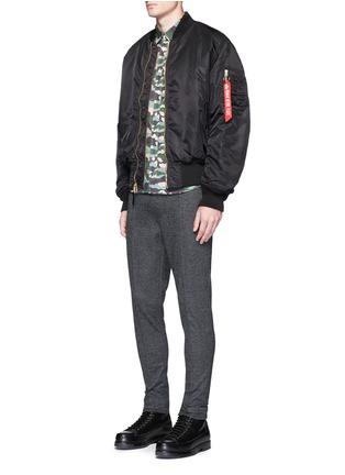 Figure View - Click To Enlarge - 73354 - Reversible MA-1 bomber jacket