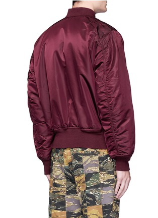 Back View - Click To Enlarge - 73354 - REVERSIBLE MA-1 BOMBER JACKET