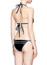 Back View - Click To Enlarge - SAME SWIM - 'The Catch' stitched triangle bikini top