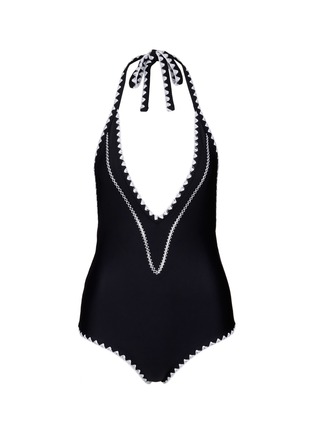 Main View - Click To Enlarge - SAME SWIM - 'The Perfect Ten' halterneck one-piece swimsuit