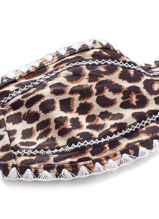 Detail View - Click To Enlarge - SAME SWIM - 'The Babe' cheetah print bandeau top